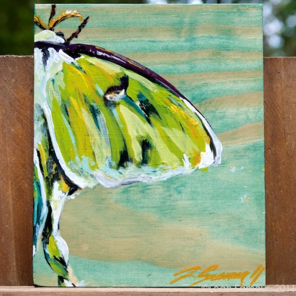 luna, 2011, acrylic