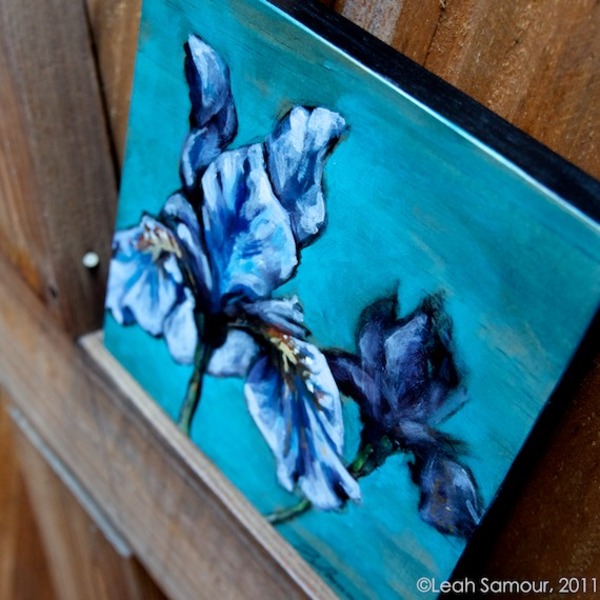 based on client's request 2011 acrylic on wood